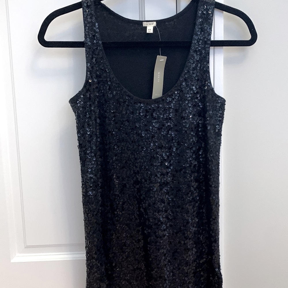 NWT J.Crew sequin tank